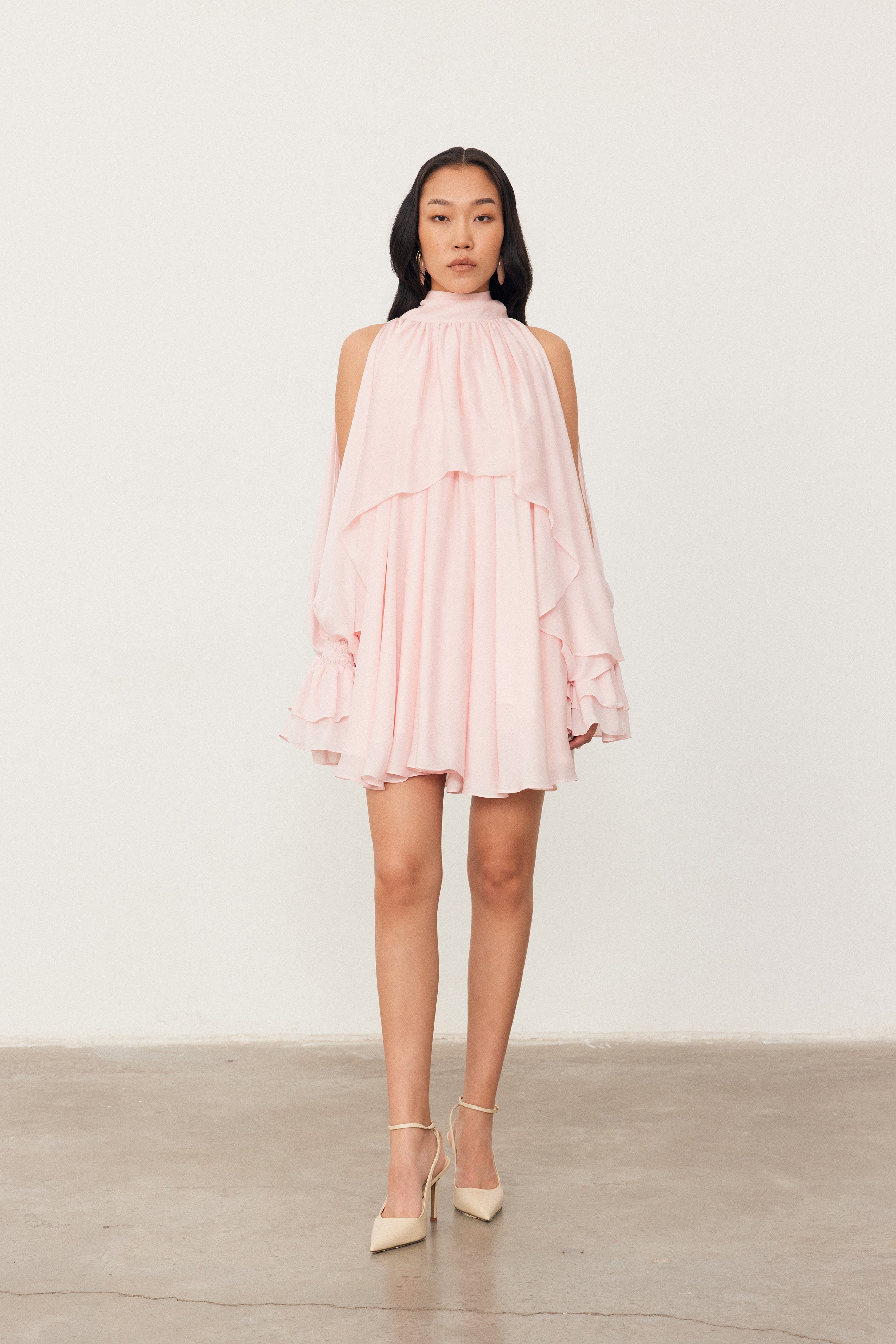Lumea Dress – Powder Pink