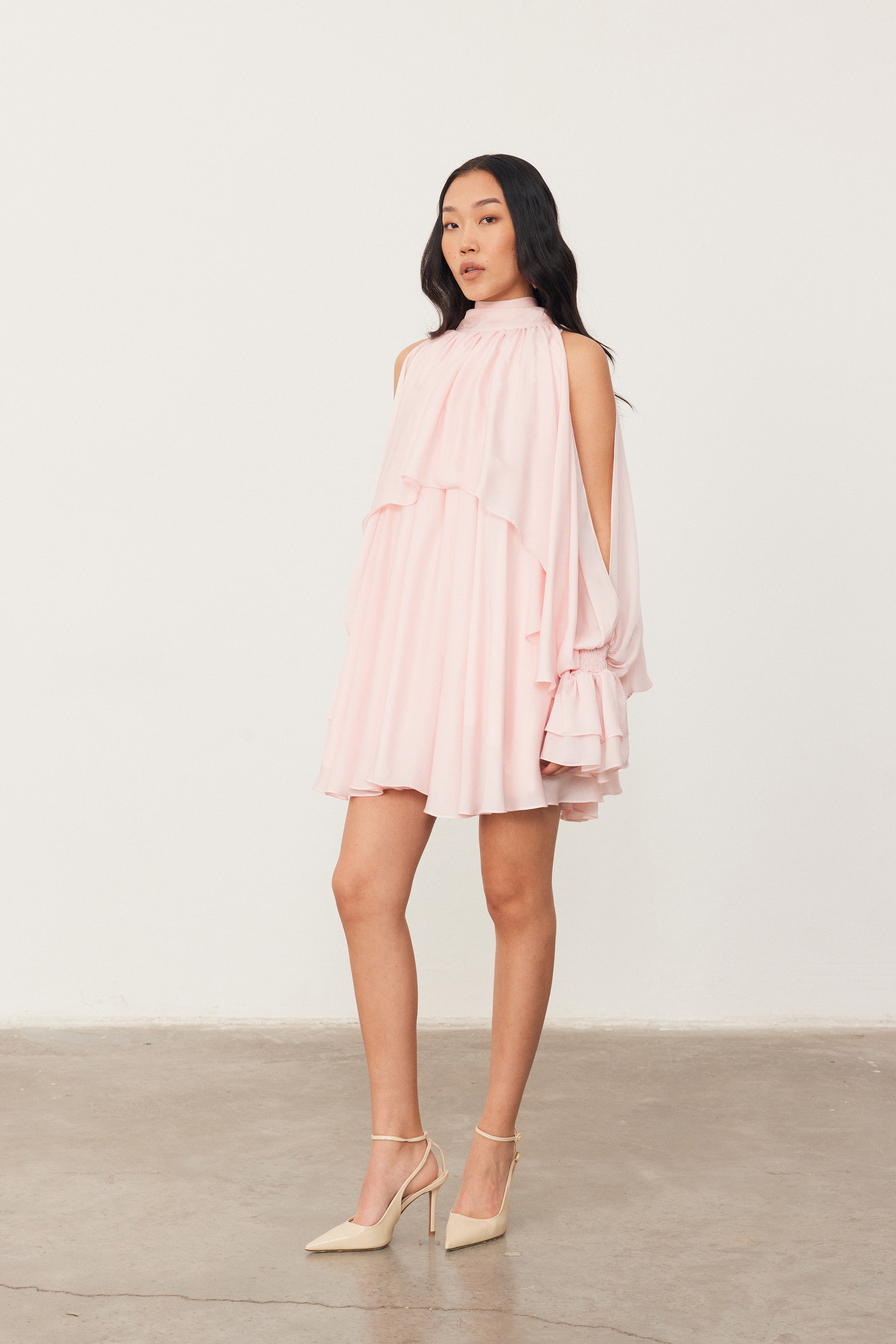 Lumea Dress – Powder Pink