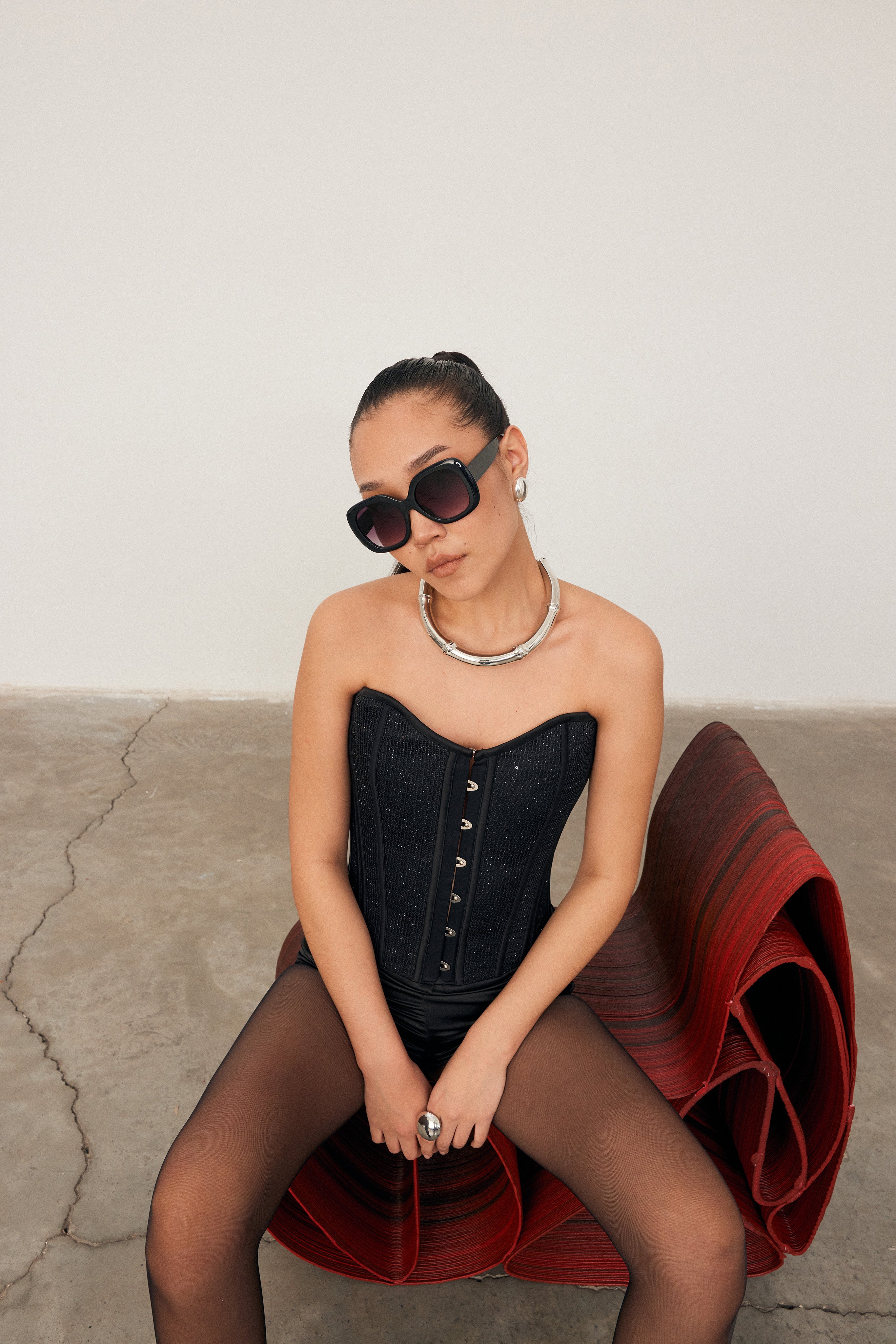 Ophelia Corset - Black